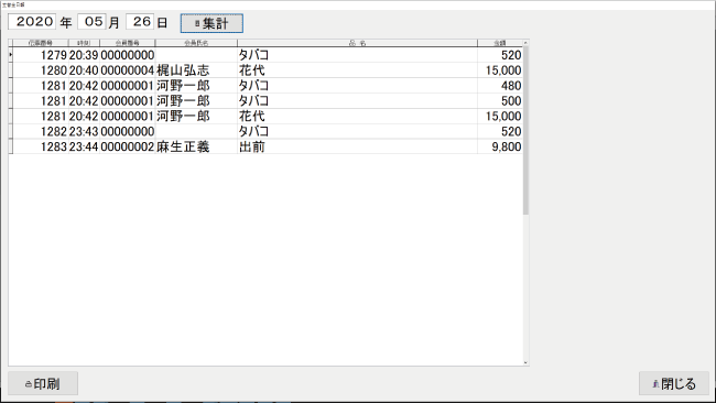 立替金日報